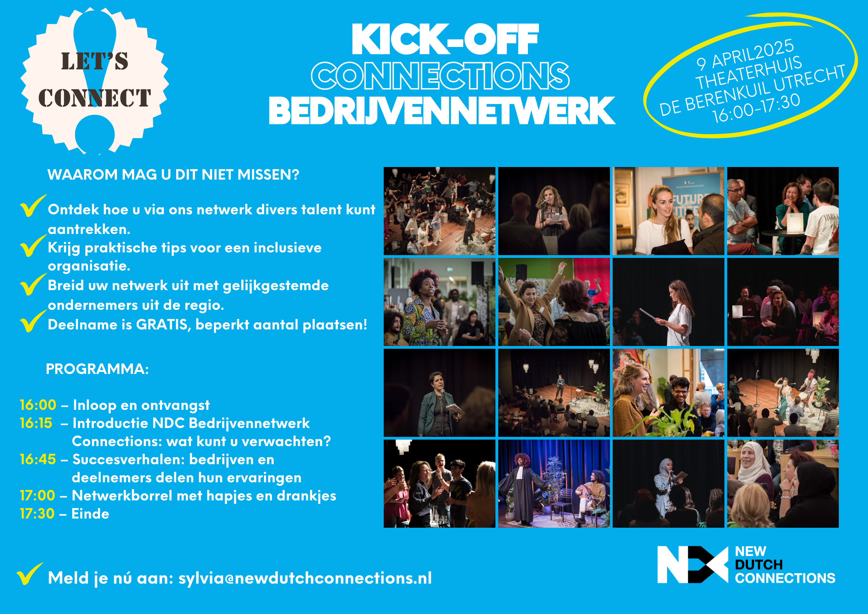 Netwerkborrel bedrijvennetwerk "Connections"